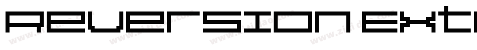 Reversion ExtraBold字体转换